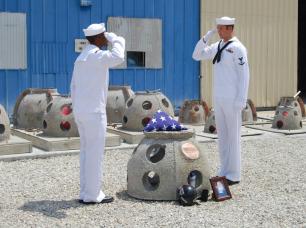 Eternal Reef military honors Reef Ball Image Gallery